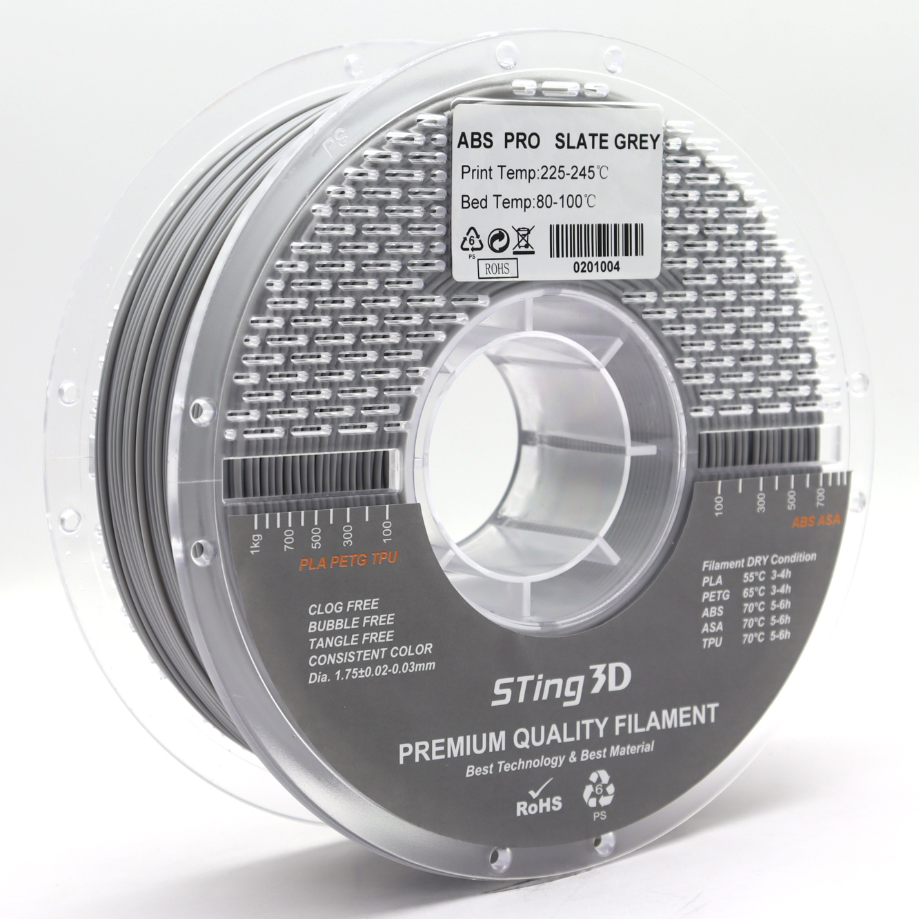 Sting3D ABS Pro - رمادي